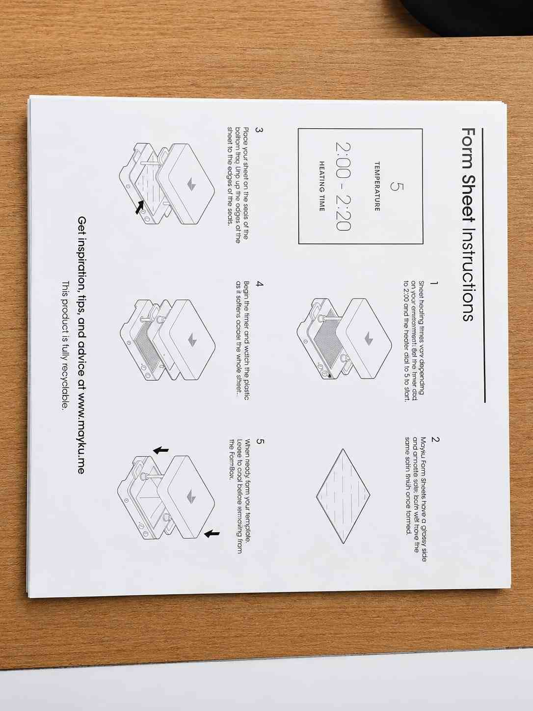 Mold on forming bed
